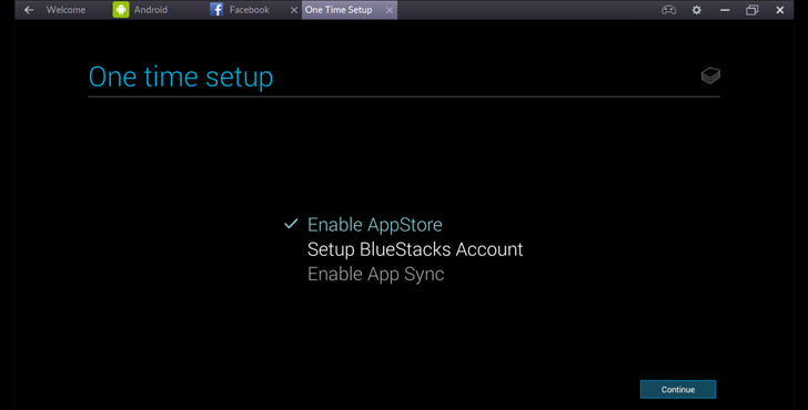 bluestacks-account-setup -with-gmail