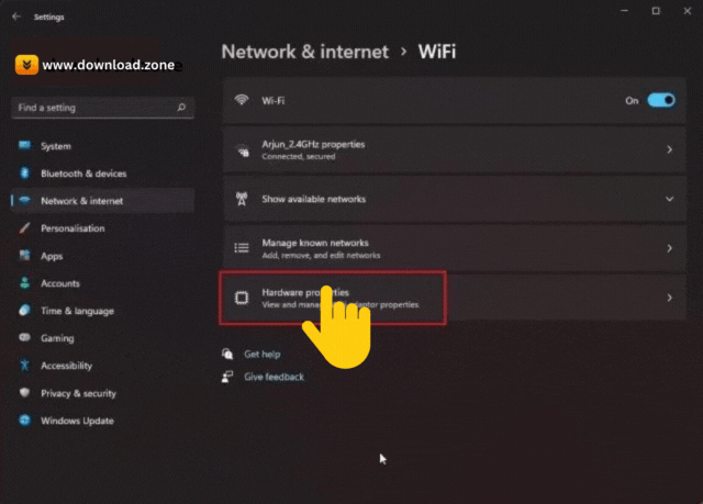 change dns server