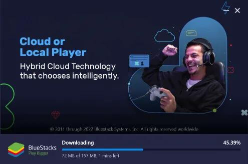 BlueStacks-Emulator-Downloading-Process