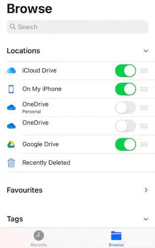 Enable Google Drive