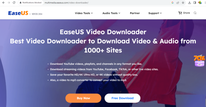 EaseUS Video Downloader