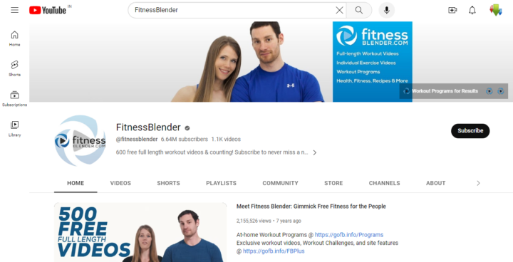 FitnessBlender