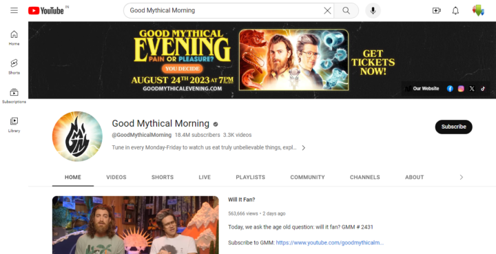 Good Mythical Morning