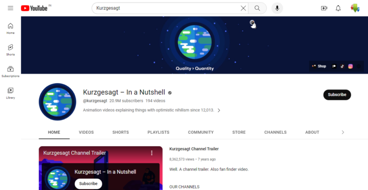 Kurzgesagt (Science)