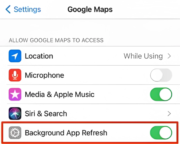 enable-background-app-refresh-google-maps