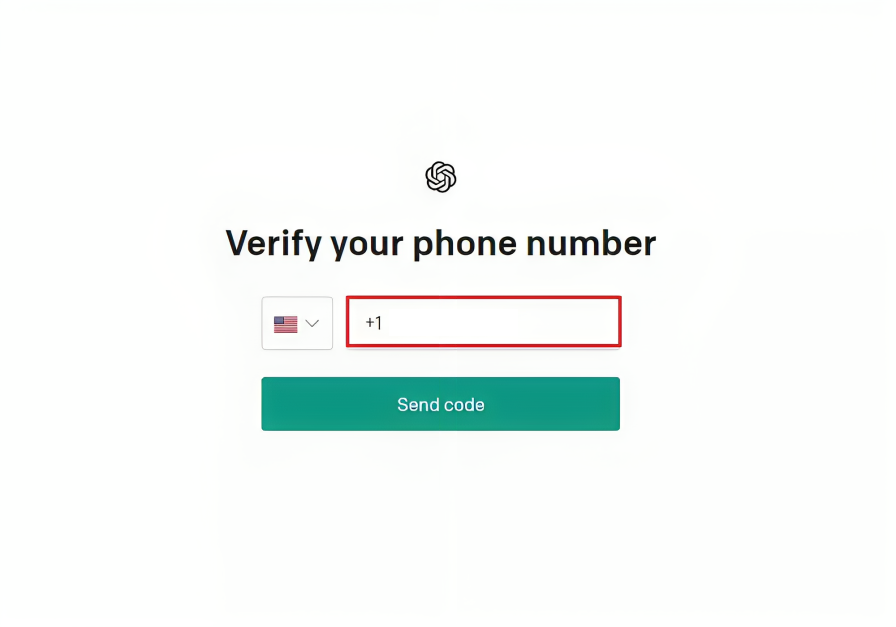 enter your newly acquired virtual number and submit