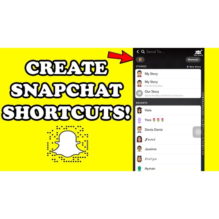 how-to-make-a-shortcut-on-snapchat