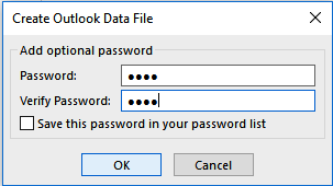 Add optional password