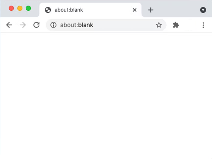 aboutblank page