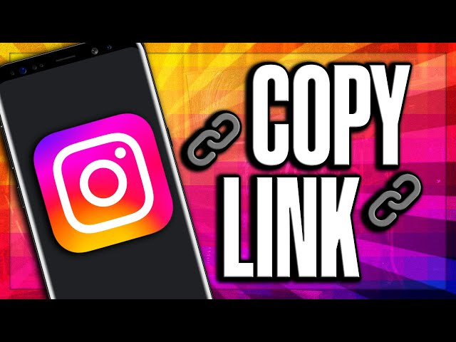 Instagram Copy Link Option Not Showing