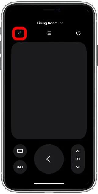 Adjust audio by tapping the Speaker button to mute or unmute