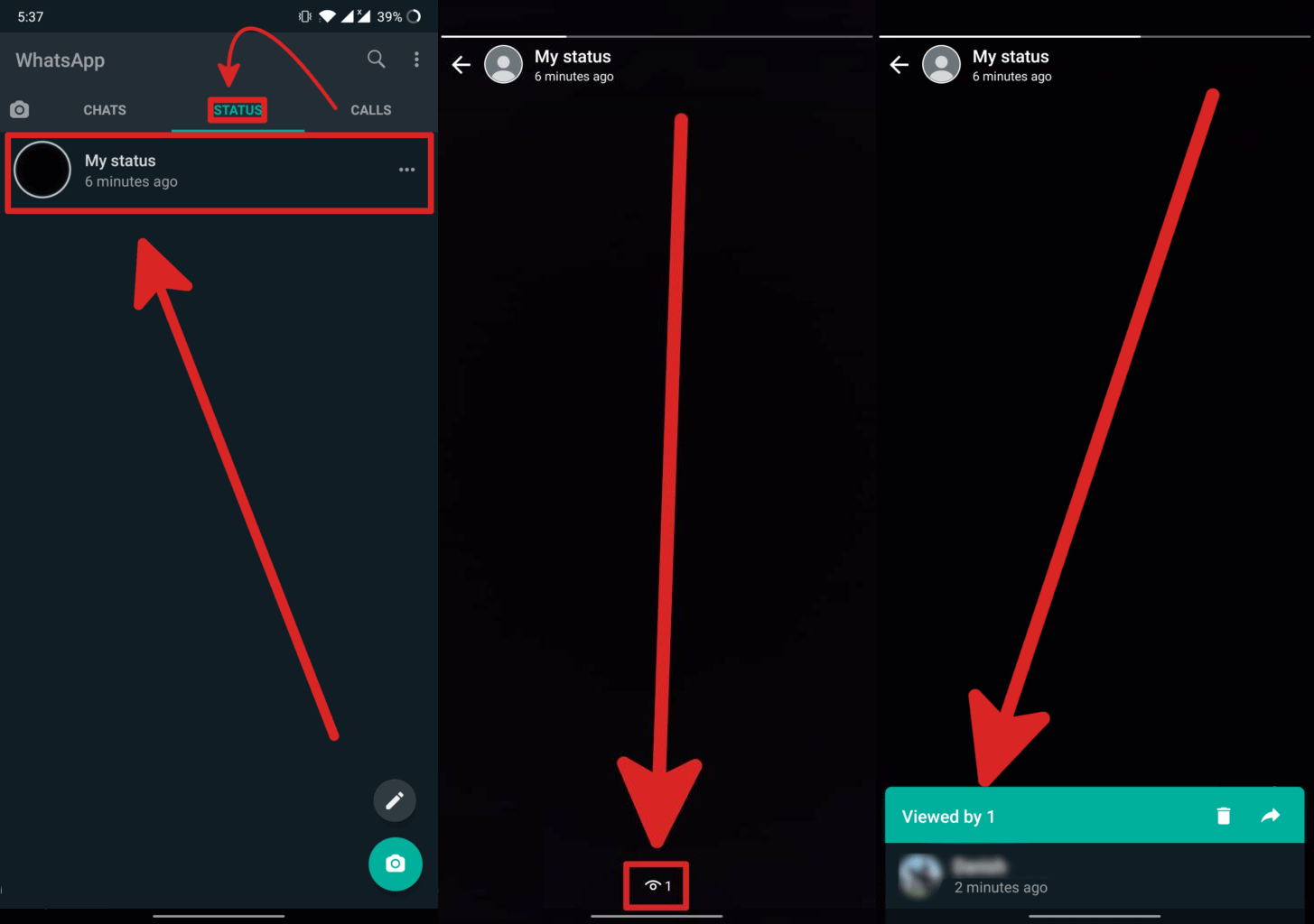 How to Know Who Viewed My WhatsApp Status