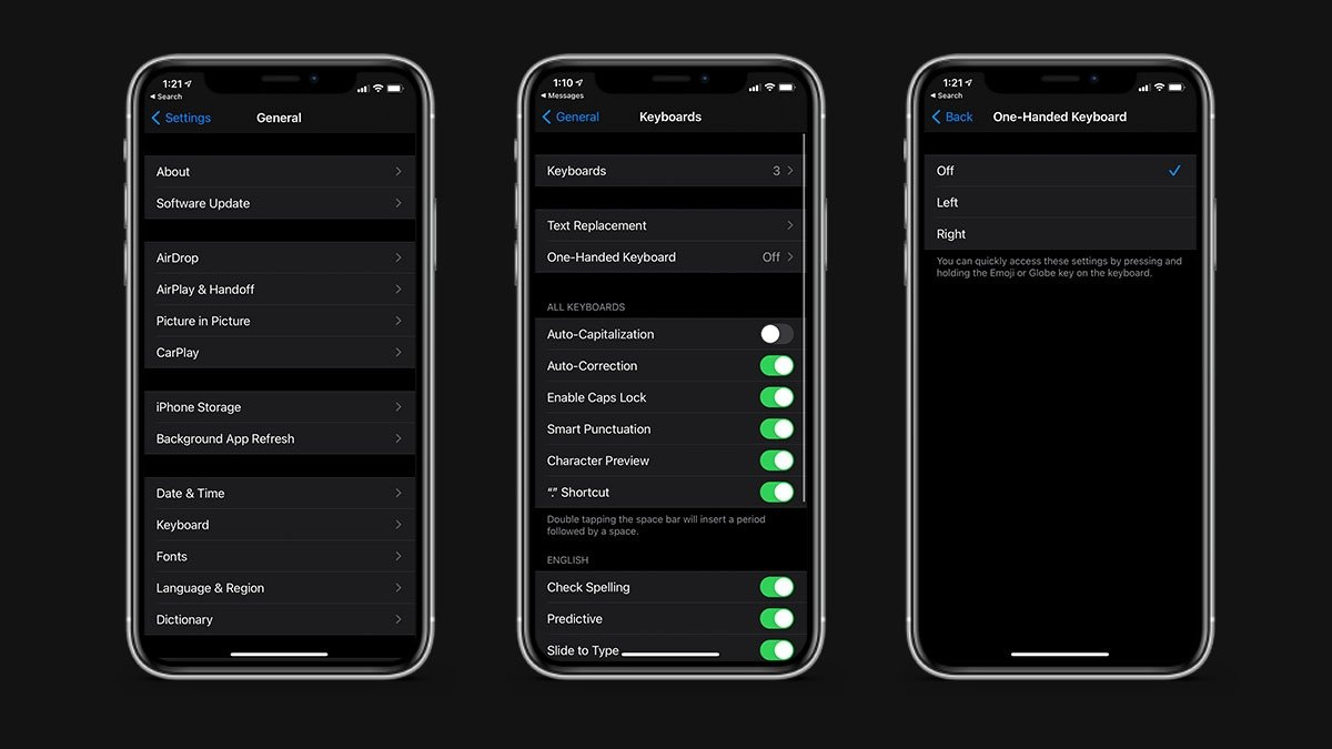 How to Undo the One-Handed Keyboard for iPhone