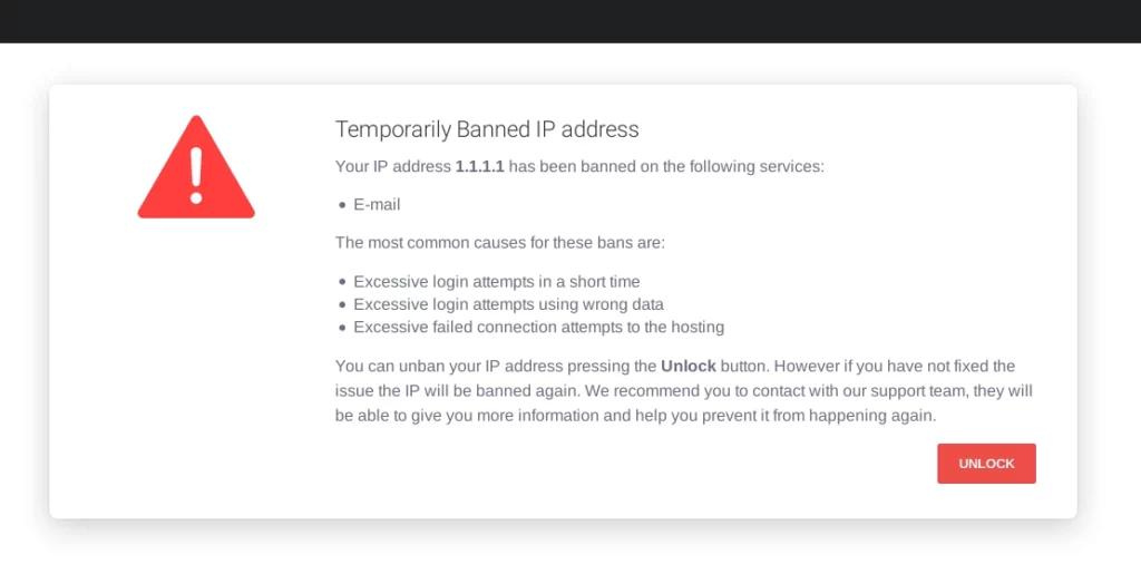 Your IP Has Been Temporarily Blocked