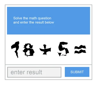 Math CAPTCHAs