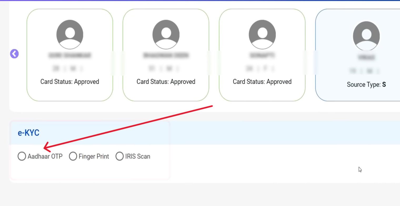 new page will open, where you complete your KYC