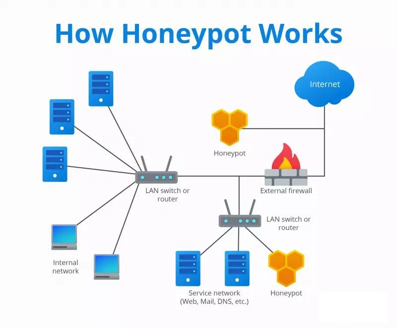 What is a honeypot and how does it work