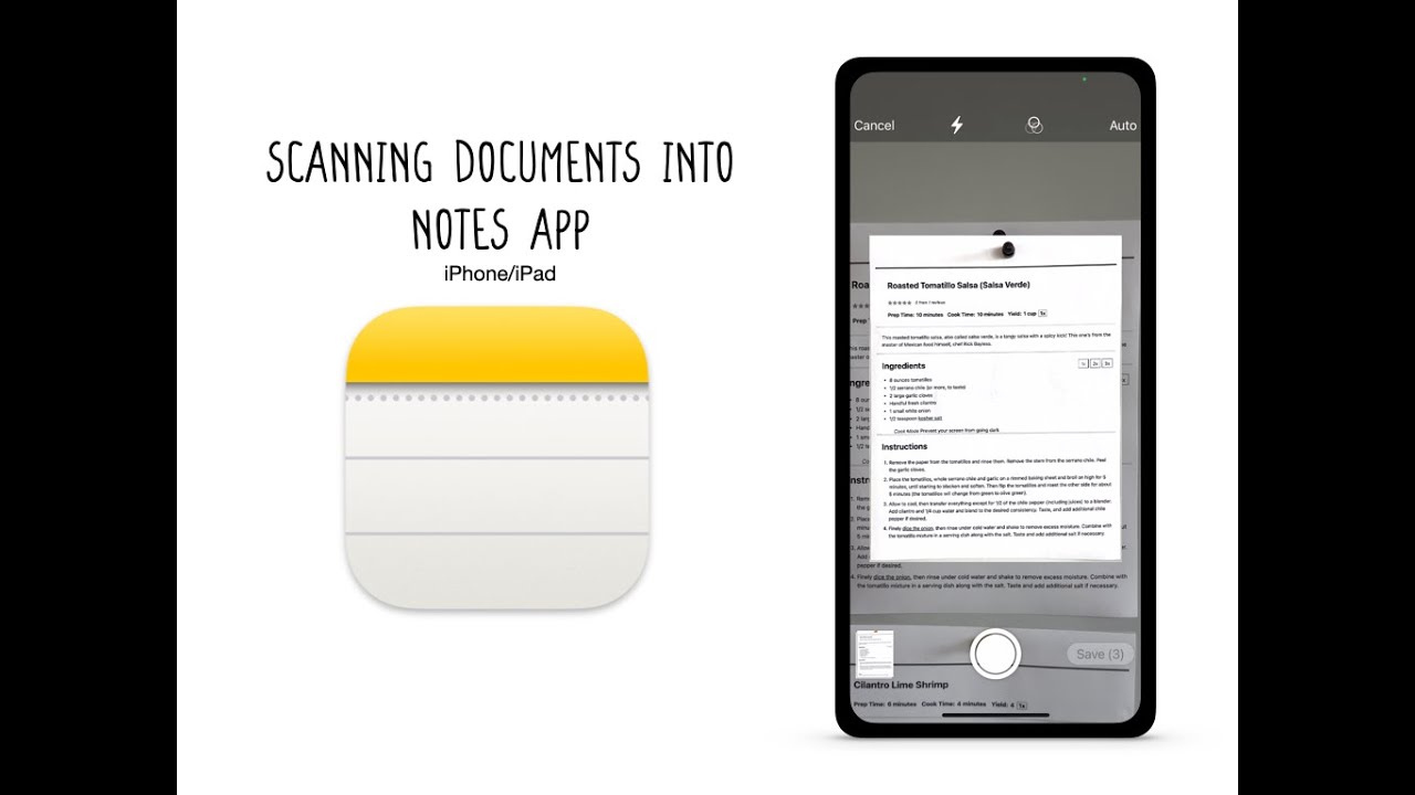 How to Scan on iPhone Using Notes