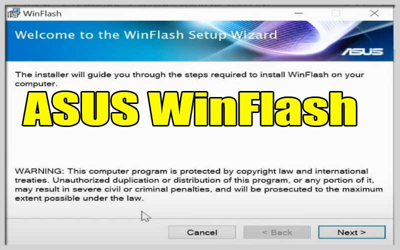 ASUS WinFlash