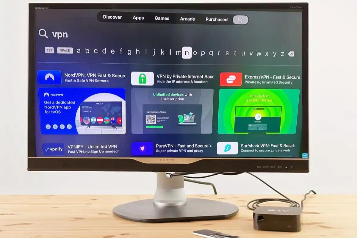 Open the App Store and search for a VPN