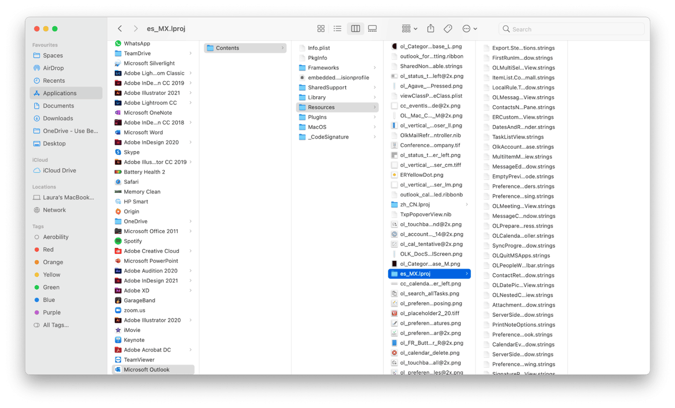 Remove extra languages