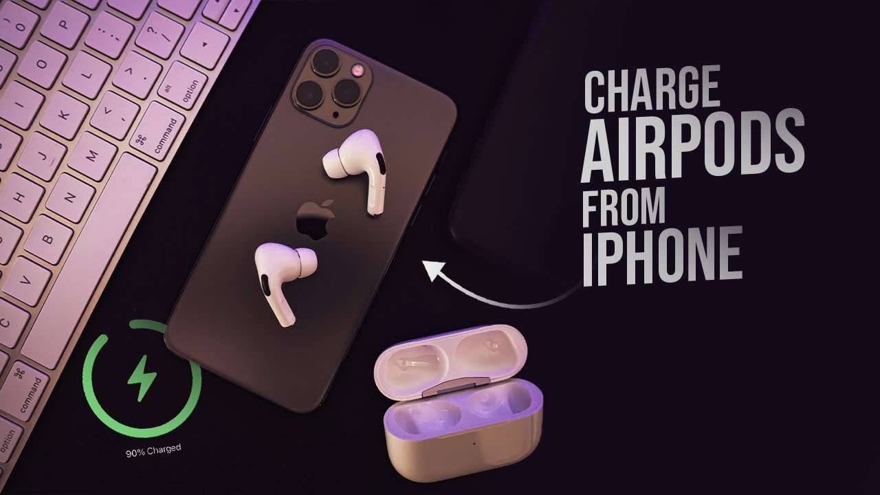 How to charge AirPods from an iPhone