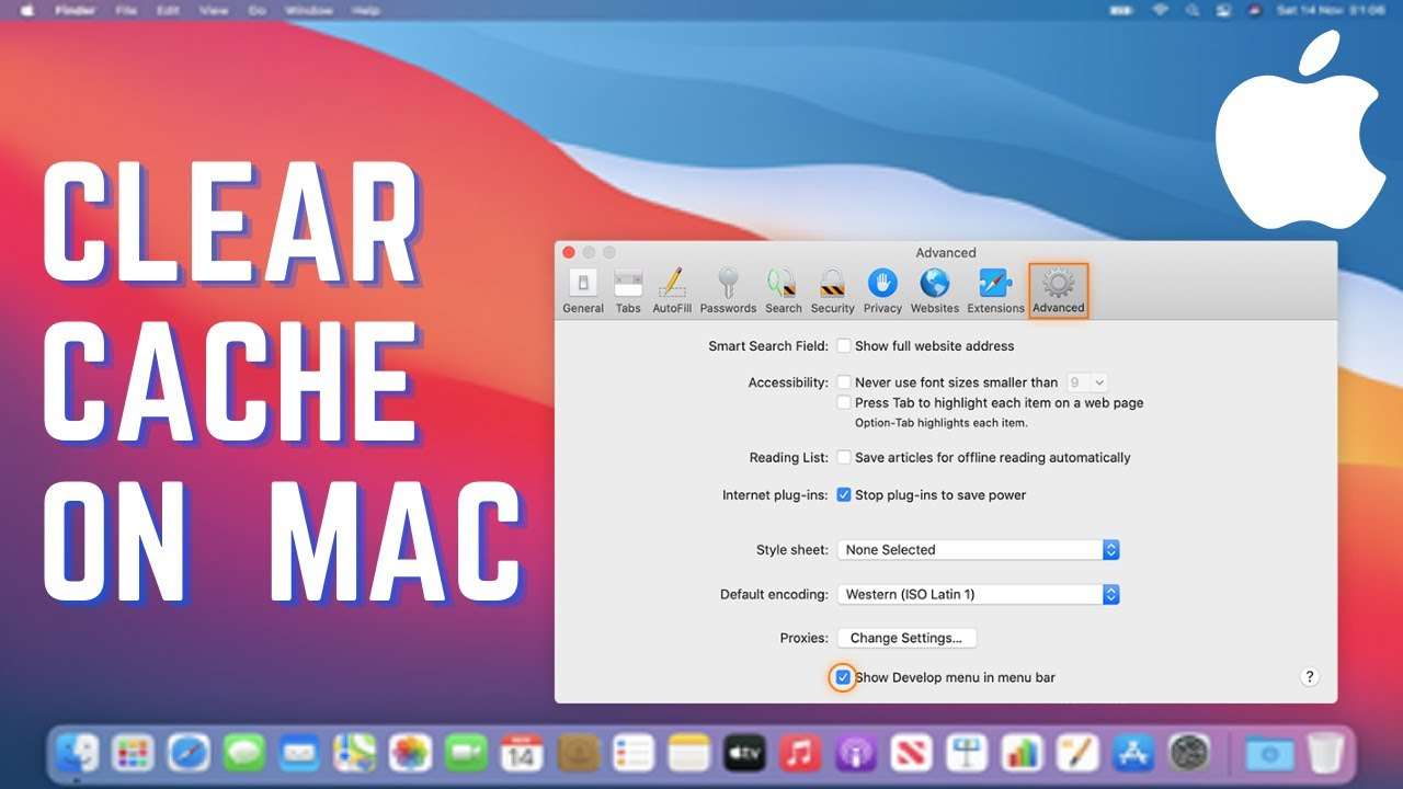 How to clear cache on Mac