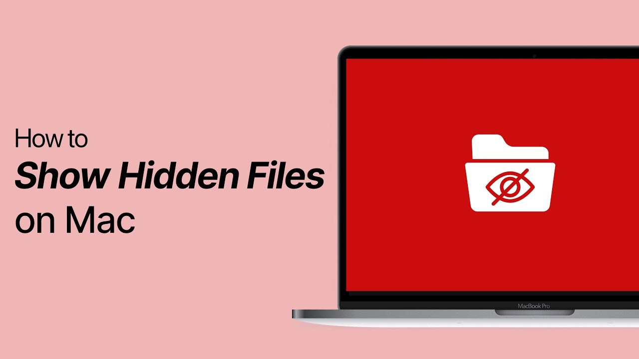 How to show hidden files on Mac