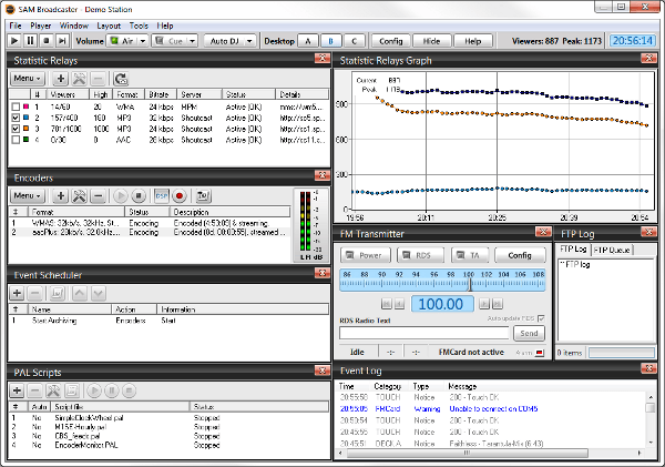 SAM Broadcaster PRO-2