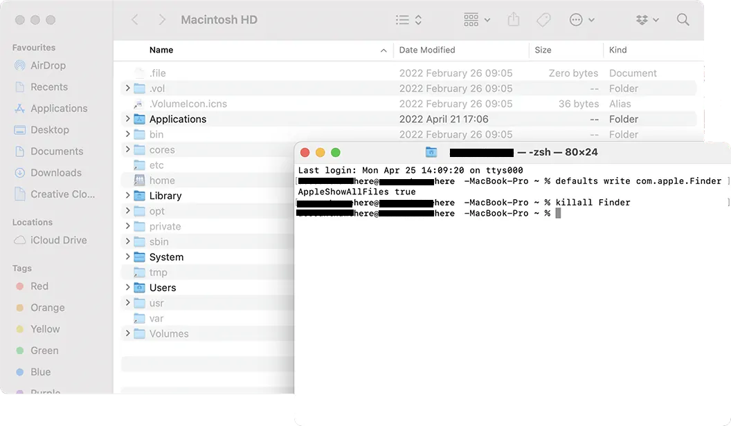 Showing hidden files via Mac Finder-2