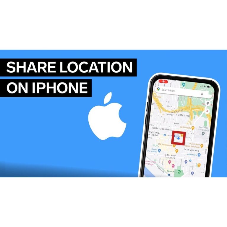 How to share your location on an iPhone