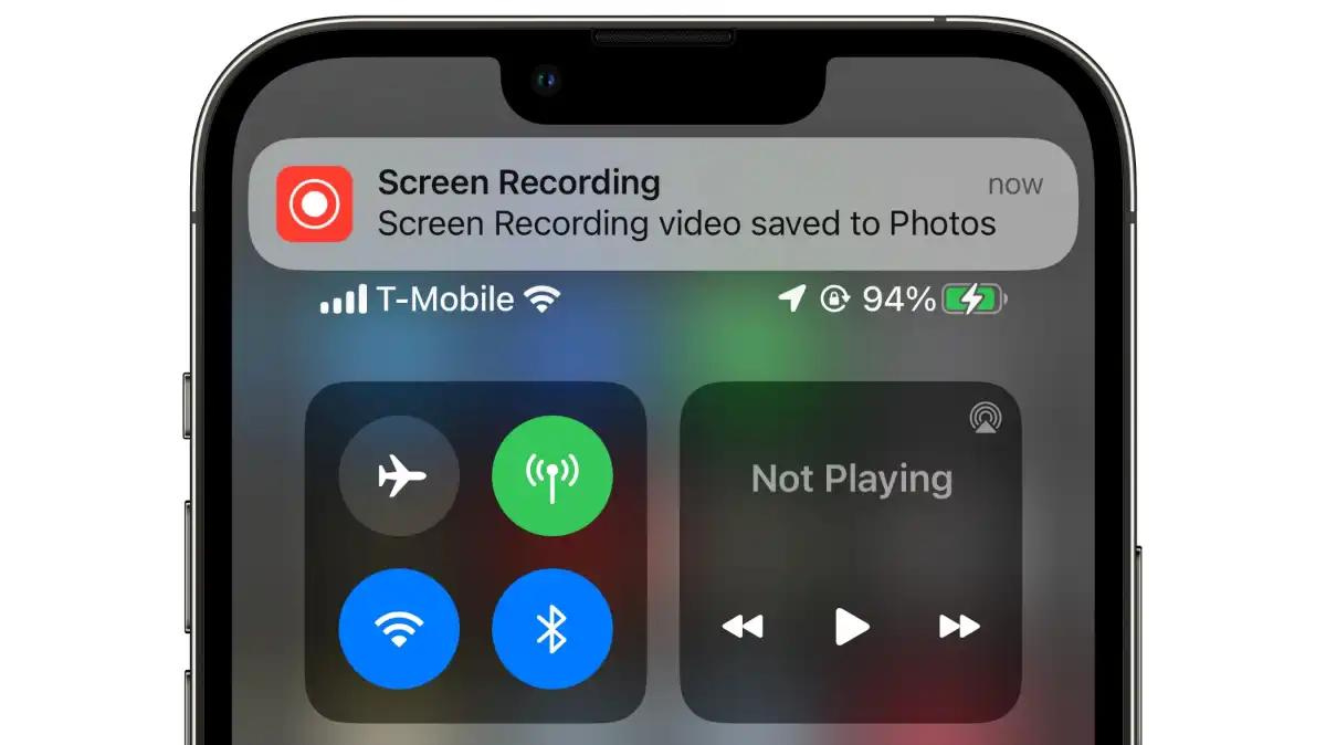stop the recording