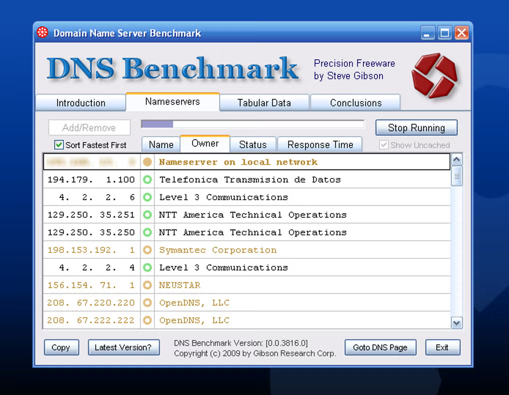 DNS Benchmark-3