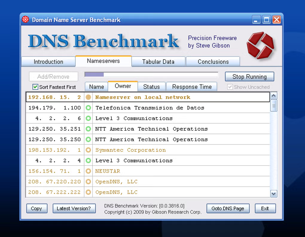 DNS Benchmark-5