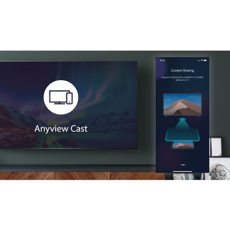 How to Use Anyview Cast for Wireless Mirroring on Smart TVs