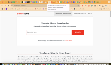 shortsnoon.com - yt shorts downloader