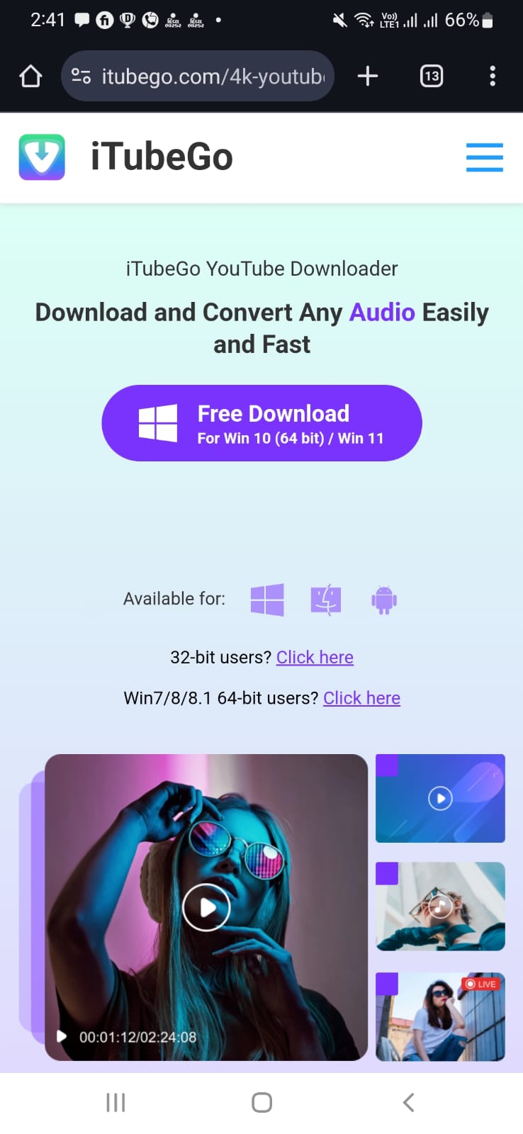 iTubeGo YouTube Downloader